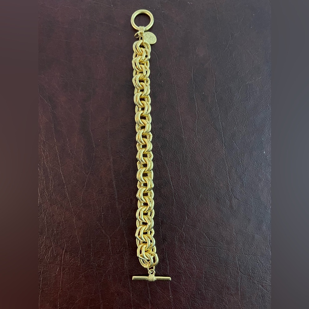 Double Chain Bracelet - Gold
